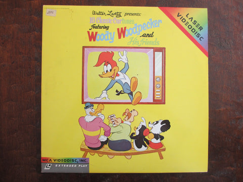 10 Classic Cartunes Featuring Woody Woodpecker and His Friends Laserdisc Videodisc