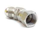 Parker 8 V6X-SS Triple-Lok 1/2" Male JIC 37° Flare X 1/2" Female JIC 37° Flare Swivel Nut 45° Elbow Tube Fitting