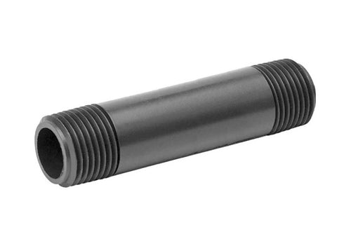 Spears 879-020 Schedule 80 Gray Molded PVC 1/8“ X 2” Male Threaded Fitting Nipple Pipe