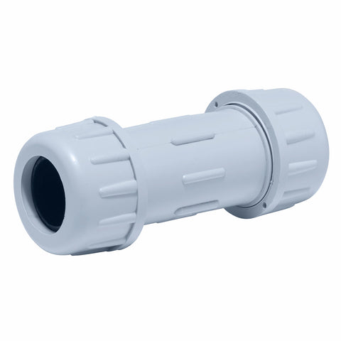Proflo PFPCCJ IPS Straight 1-1/2” PVC and Rubber Compression Coupling Fitting