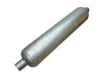 Riker HD-257-39 Round Center 2-1/2" X 38" Double Ended Exhaust Muffler 43-003-001 - Second Wind Surplus