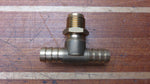 Laymore V70006888 1/2" Brass Hose Barb Tee