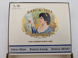 Garcia Y Vega Elegantes Claro 50 Fine Cigars Wooden Cigar Box