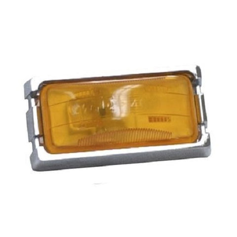 Grote 46423-5 12V .33A Yellow Polycarbonate 3” Clearance Marker Light Lamp