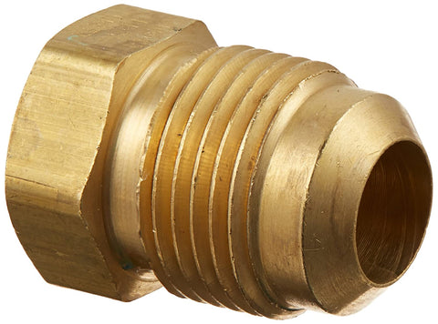 Eaton Weatherhead 39X8 Brass 1/2" OD Tube CA360 SAE 45° Degree Male Flare Plug
