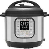 Instant Pot 112-0170-01 6QT Duo Stainless Steel 7-in-1 Multi-Use Electric Pressure Cooker