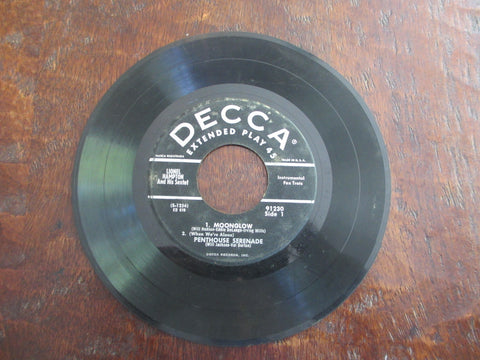 Lionel Hampton and His Sextet Moonglow 91231 Decca Records Vinyl Record