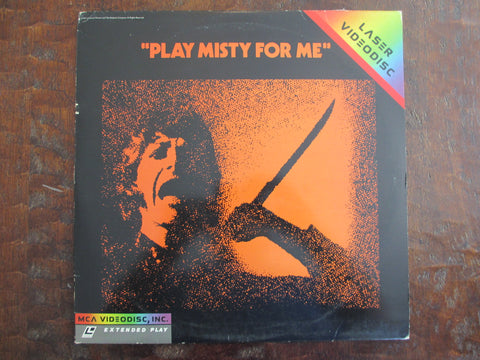 Play Misty For Me 1971 R 102 Min MCA Videodisc Extended Play Laserdisc Videodisc